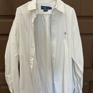 Ralph Lauren button up. Casual. Great look